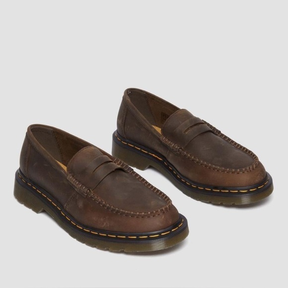 Dr. Martens PENTON LOAFER CRAZY HORSE sz 12 w - Picture 1 of 7